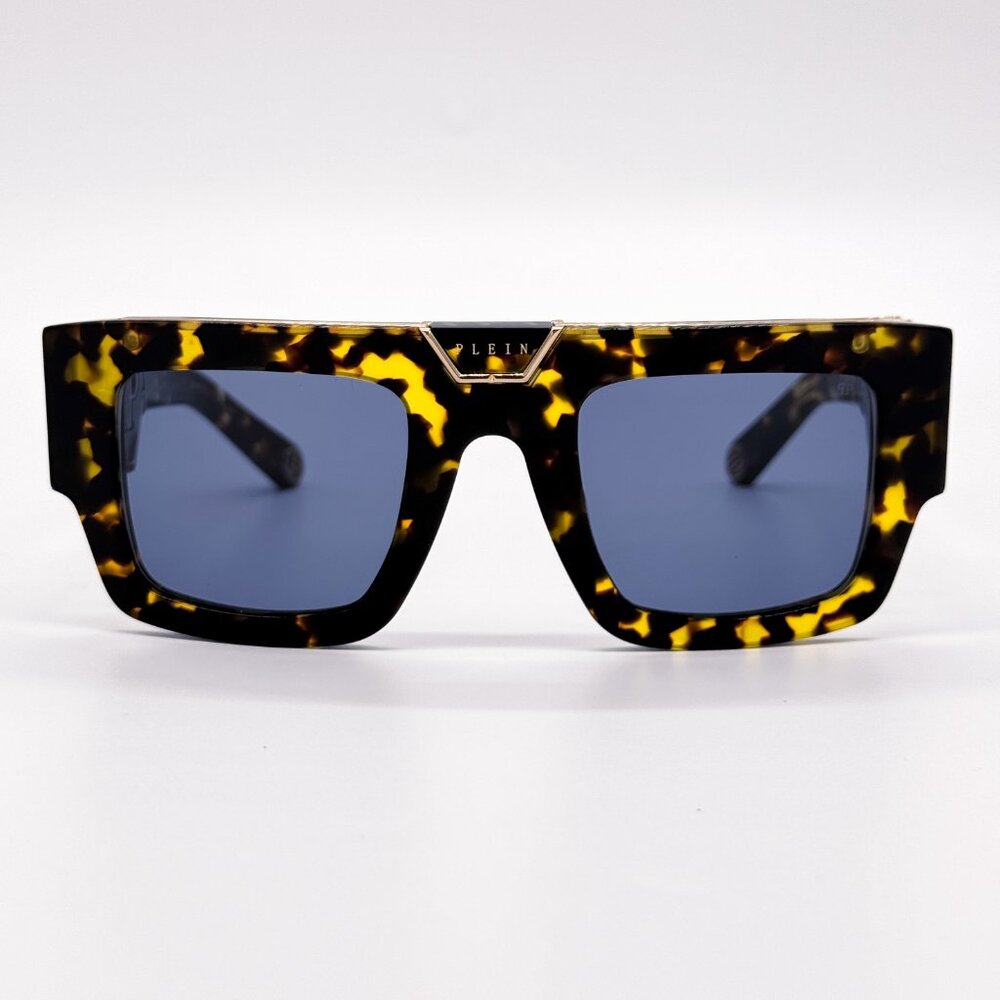 NEW PHILIPP PLEIN GLOOM SPP092M 0781 HAVANA MEN SUNGLASSES PHILIPP PLEIN